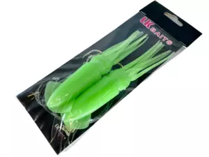 LK Baits Návazec Oliheň 10/0 15cm Lumino Green