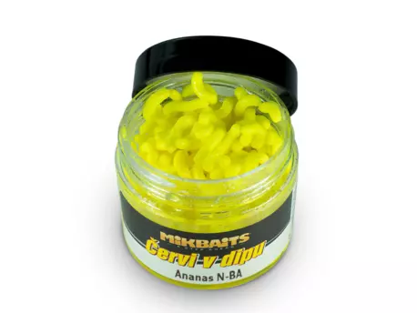 MIKBAITS Červi v dipu 50ml - Ananas N-BA