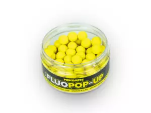 MIKBAITS Mini Plovoucí fluo boilie 100ml - Ananas N-BA 10mm 