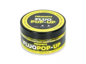 MIKBAITS Mini Plovoucí fluo boilie 100ml - Ananas N-BA 10mm 