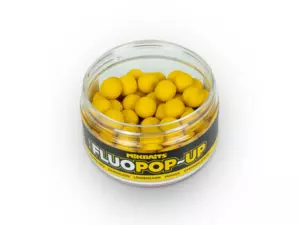 MIKBAITS Mini Plovoucí fluo boilie 100ml - Pampeliška 10mm 