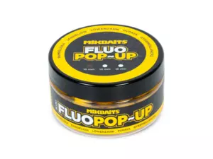 MIKBAITS Mini Plovoucí fluo boilie 100ml - Pampeliška 10mm 