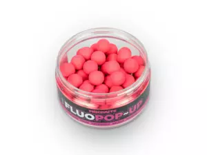 MIKBAITS Mini Plovoucí fluo boilie 100ml - Oliheň 10mm 