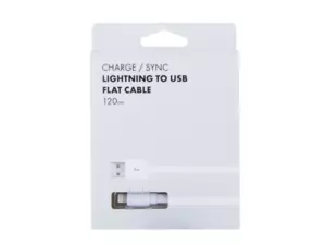 AVACOM LIG-120W kabel USB - Lightning 120cm bílá