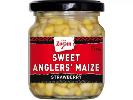 Carp Zoom Sweet Angler's Maize - 220ml/125 g/Jahoda