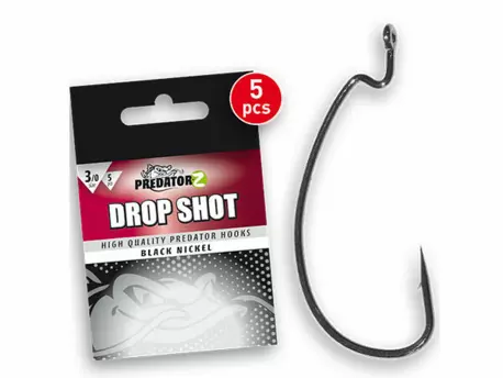 Carp Zoom Háčky Drop Shot - 5 ks/vel.1