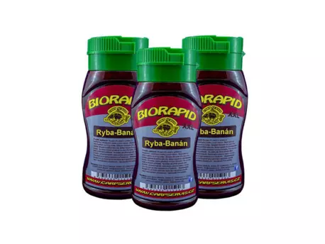 CARP SERVIS VÁCLAVÍK Biorapid Atrakt XXL - 300 ml/Ryba-Banán