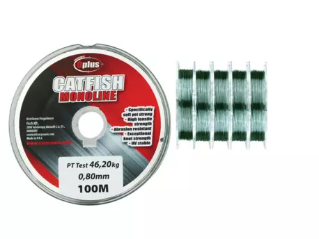 Carp Zoom Vlasec Catfish Monoline - 100 m/0,60 mm, 30,2 kg 