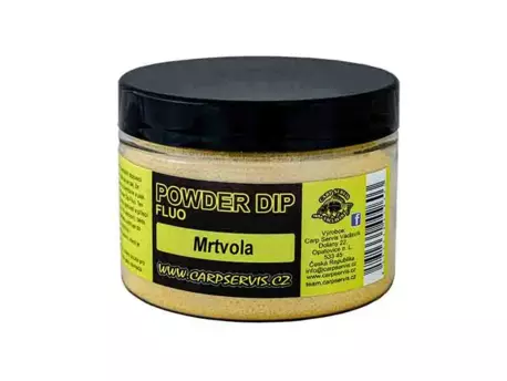 CARP SERVIS VÁCLAVÍK Fluo Powder Dip - 70 g/Mrtvola