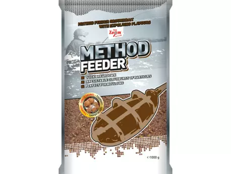 Carp Zoom Method Feeder Groundbaits - 1 kg/Tygří ořech-Čokokaramel