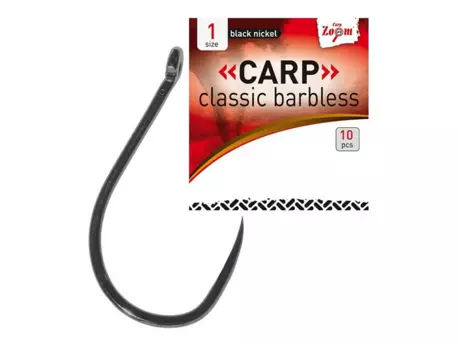 Carp Zoom Háčky Carp Classic Barbless - 10 ks/vel.1