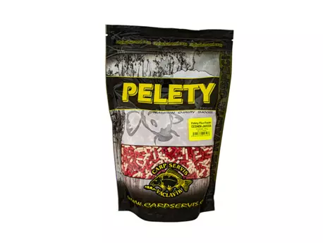 CARP SERVIS VÁCLAVÍK Pelety Fluo Feeder - 700 g/Česnek-Jahoda