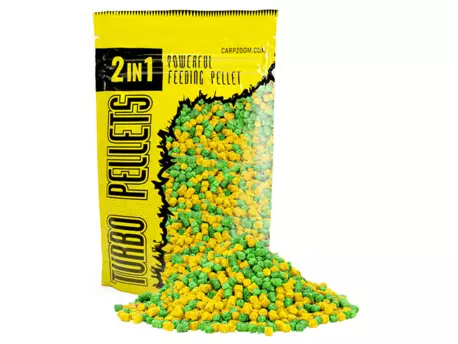 Carp Zoom Turbo Pellets 2v1 - 500 g/3 mm/Ananas-Banán