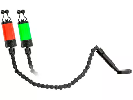 Carp Zoom Signalizátor záběru Heavy Chain Black - Fluo Red