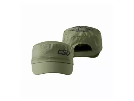 CARP SERVIS VÁCLAVÍK Čepice kšiltová CSV - ARMY/khaki/černé logo/typ 6