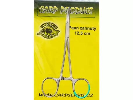 CARP SERVIS VÁCLAVÍK Pean zahnutý - 12,5 cm