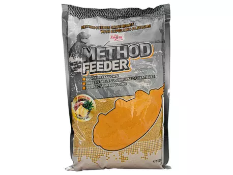 Carp Zoom Method Feeder Groundbaits - 1 kg/Ananas-NBC