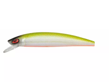 Carp Zoom Wobler Arrow Minnow - 9 cm/9,2 g/plovoucí/fluo zeleno-bílá