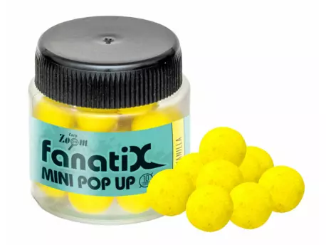 Carp Zoom Fanati-X Mini Pop Up Boilies - 25 g/10 mm/Sladká kukuřice