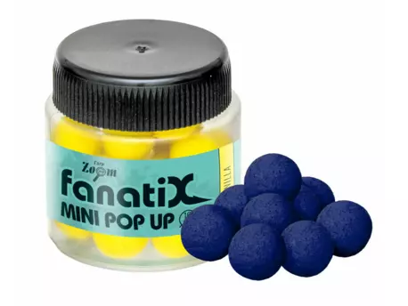 Carp Zoom Fanati-X Mini Pop Up Boilies - 25 g/10 mm/Ryba