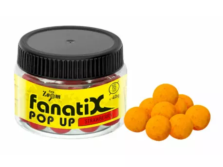 Carp Zoom Fanati-X Pop Up Boilies - 40 g/16 mm/Med