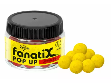 Carp Zoom Fanati-X Pop Up Boilies - 40 g/16 mm/Skopex-Tygří ořech