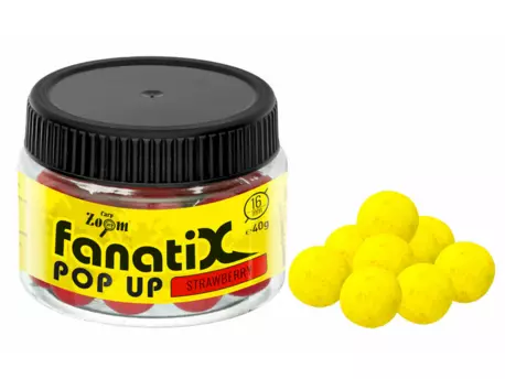 Carp Zoom Fanati-X Pop Up Boilies - 40 g/16 mm/Ananas-Oliheň