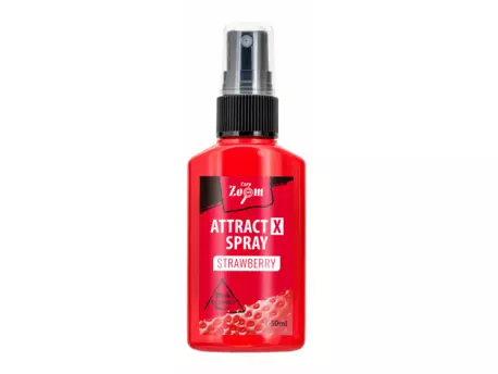 Carp Zoom AttractX Spray - 50 ml/Jahoda