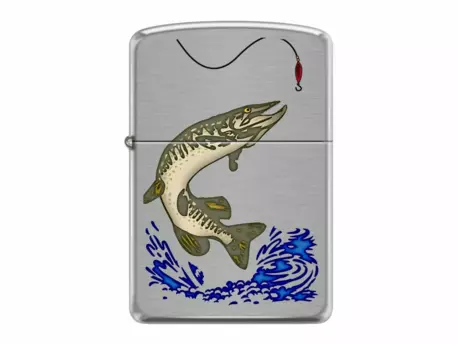 ZIPPO benzínový zapalovač Kessack Northern Pike