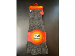 HEAT HOLDERS Rukavice bez konečků prstů ANTRACIT