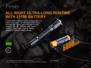 FENIX Taktická LED svítilna TK16 V2.0 + E02R