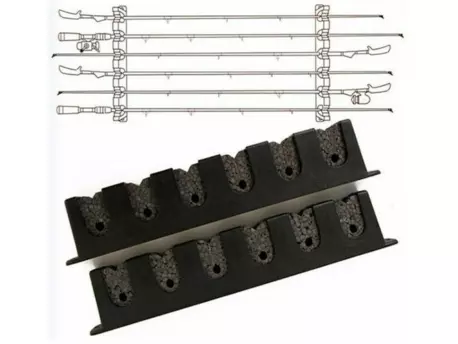 Držák prutů na zeď Berkley Rod Rack Horizontal 6Rods VÝRODEJ