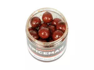 MIKBAITS Spiceman boilie v dipu 250ml - Pikantní švestka 16mm  