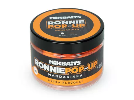 MIKBAITS Ronnie pop-up 150ml - Mandarinka 16mm