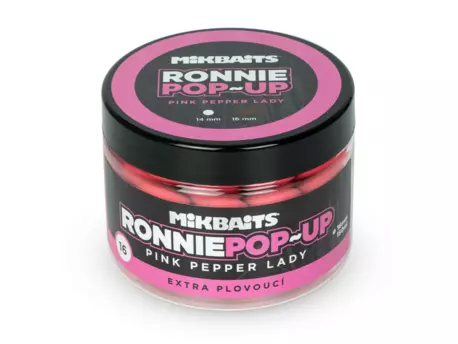 MIKBAITS Ronnie pop-up 150ml - Pink Pepper Lady 16mm