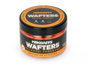 MIKBAITS Wafters vyvážené nástrahy 150ml - Půlnoční pomeranč 16mm