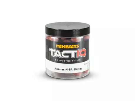 MIKBAITS TactiQ rozpustné boilie 250ml - Ananas N-BA 16mm