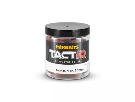 MIKBAITS TactiQ rozpustné boilie 250ml - Ananas N-BA 20mm