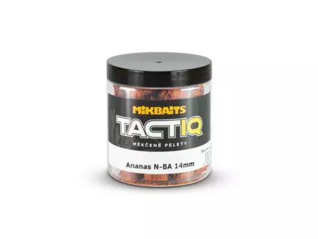 MIKBAITS TactiQ měkčené pelety 250ml - Ananas N-BA 14mm