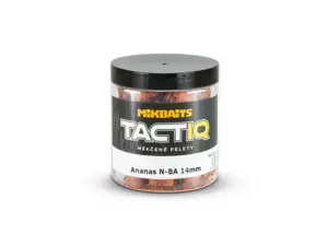 MIKBAITS TactiQ měkčené pelety 250ml - Ananas N-BA 14mm