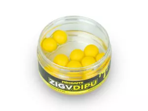 MIKBAITS Zig ultra plovoucí v dipu - Ananas N-BA 15mm