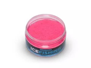 MIKBAITS ICE FISHING pstruh řada - Sypký fluo dip Česnek 100ml