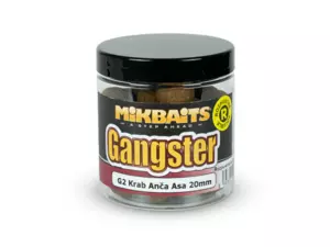 MIKBAITS Gangster boilie rozpustné 250ml - G2 Krab Ančovička Asa 20mm