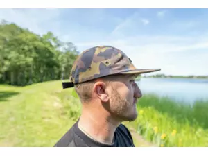 Avid Carp Kšiltovka Camo 5 Panel Cap AKCE