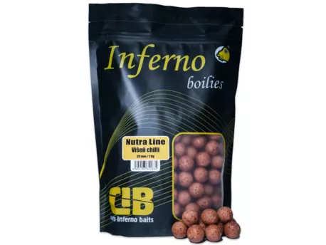 Carp Inferno Boilies Nutra Line - Višeň Chilli