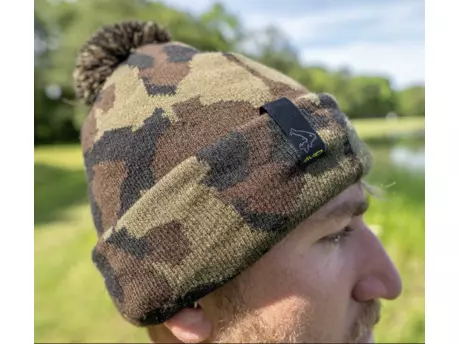 Avid Carp Kulich Camo Bobble Hat AKCE