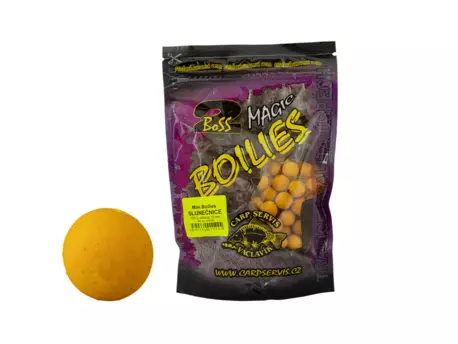 CARP SERVIS VÁCLAVÍK Mini boilies Boss2 - 150 g/12 mm/Slunečnice