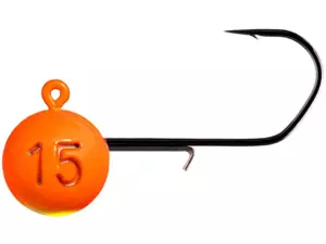 Monkey Lures Jigová hlavička MNKY Hook 2/0 Orange 3ks