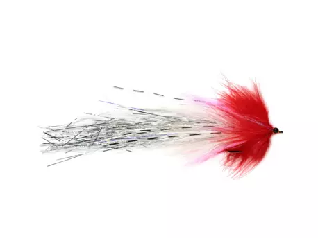 Fulling Mill Streamer Red & White