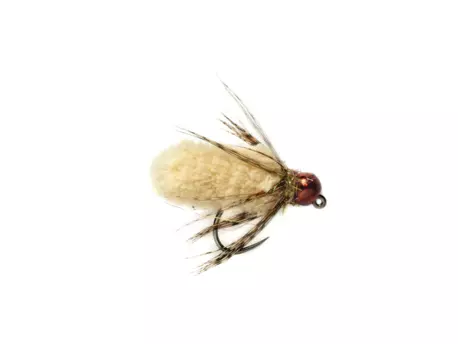 Fulling Mill  MOP FLY BEIGE BARBLESS